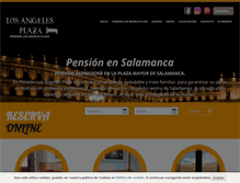 Tablet Screenshot of pensionlosangeles.com